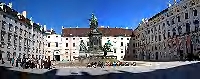 weiter zu Panoramabild- Wiener Hofburg